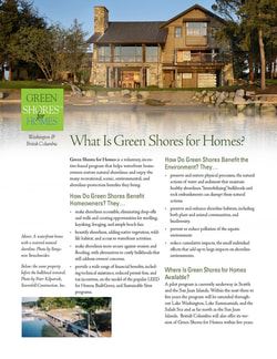 Green Shores for Homes