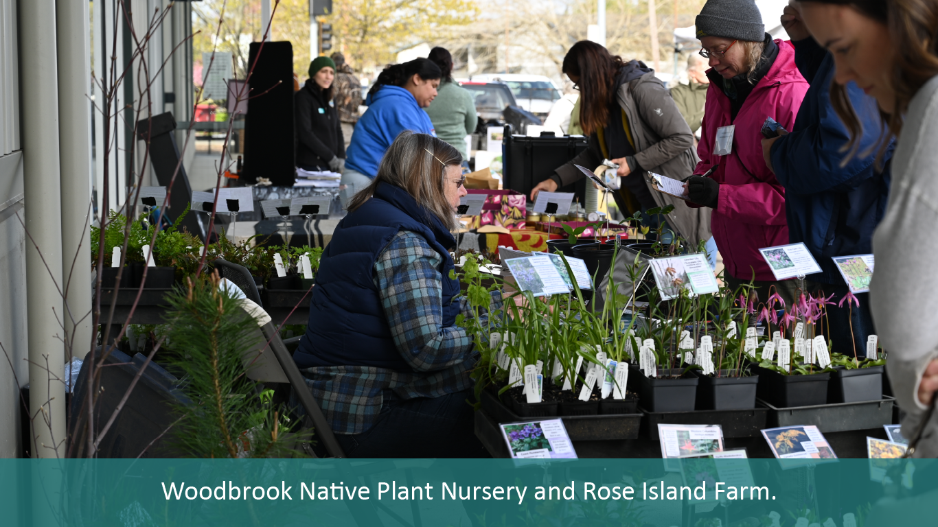 Woodbrook Native Plant Nursery and Rose Island Farm.