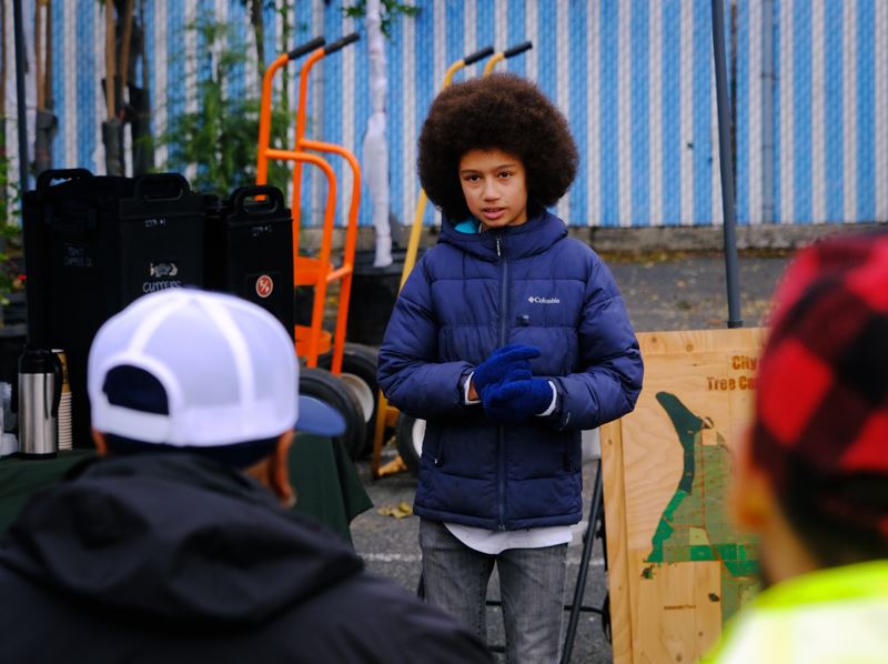 Local youth advocate Monty shares why trees are vital as climate change make neighborhoods hotter.