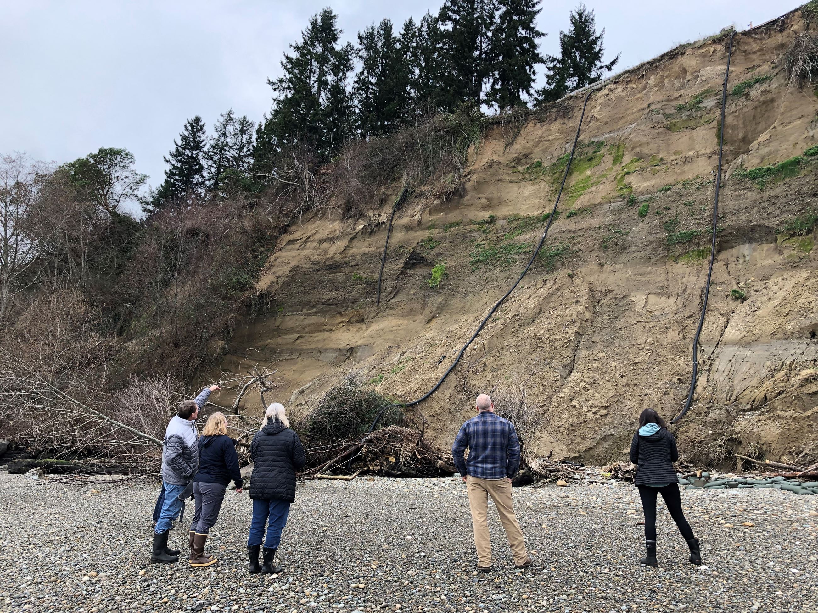 Shore Friendly technical assistance to shoreline landowners on Key Peninsula