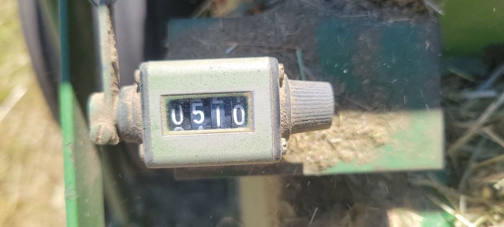 Gary's bale count for the spring following implementing Rene's advice